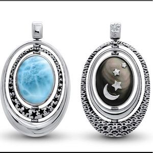 Marahlago Larimar ‘Orion’ necklace